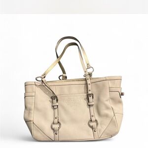 Coach Cream Bag